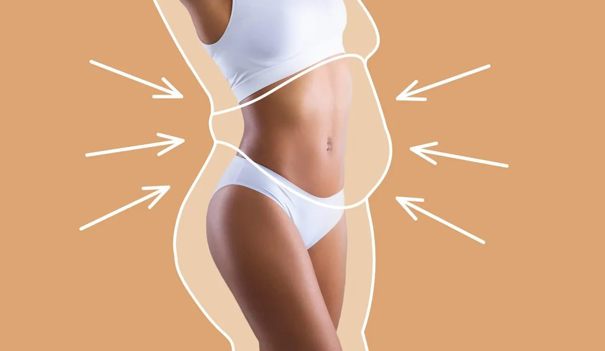 "Young slim person representing health and wellness."