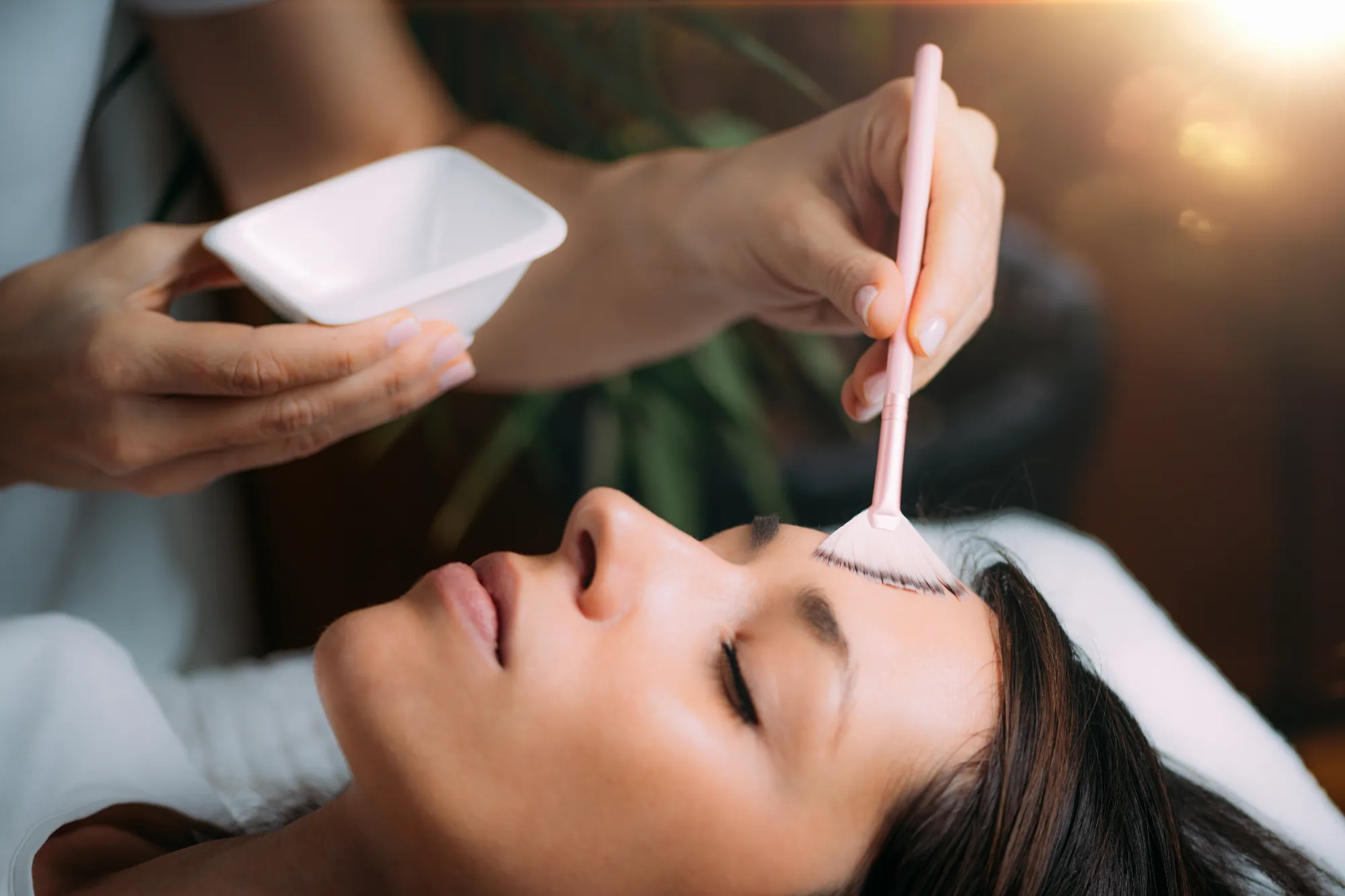Professional chemical peel treatment for skin rejuvenation and exfoliation at Gentle Giant Care LLC in Palm Springs, CA.
